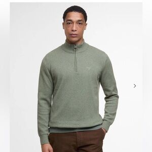 Barbour Men's Blue-Green Sweater Size S NWOT